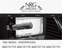 Tablet Screenshot of nrgnorthwoods.com